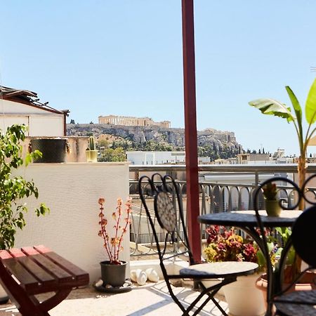 Mosaics Athens Central Studio With Acropolis View 외부 사진